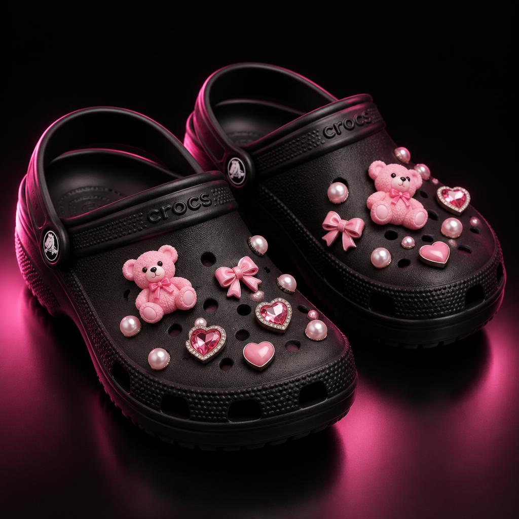 Crocs Ourson Rose